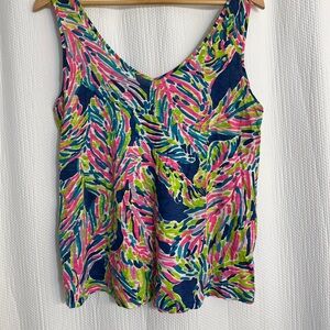 Lilly Pulitzer 100% Cotton Tropical Tank